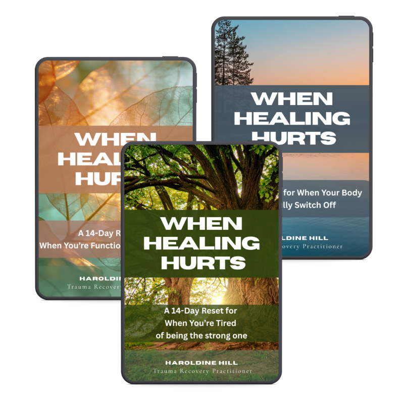 The When Healing Hurts Complete Reset Series 42-Day Trauma-Informed Digital Program for High-Functioning Adults